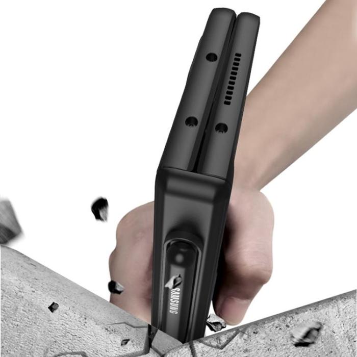 GKK - GKK Galaxy Z Fold 4 Skal Magnetic Kickstand - Vinröd