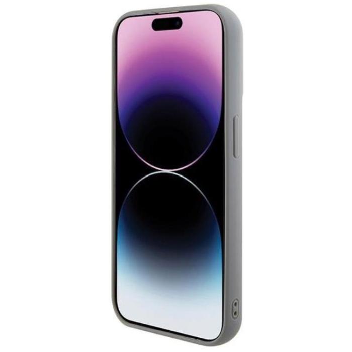 Guess - Guess iPhone 15 Pro Max Mobilskal Sequin Script Metal - Silver