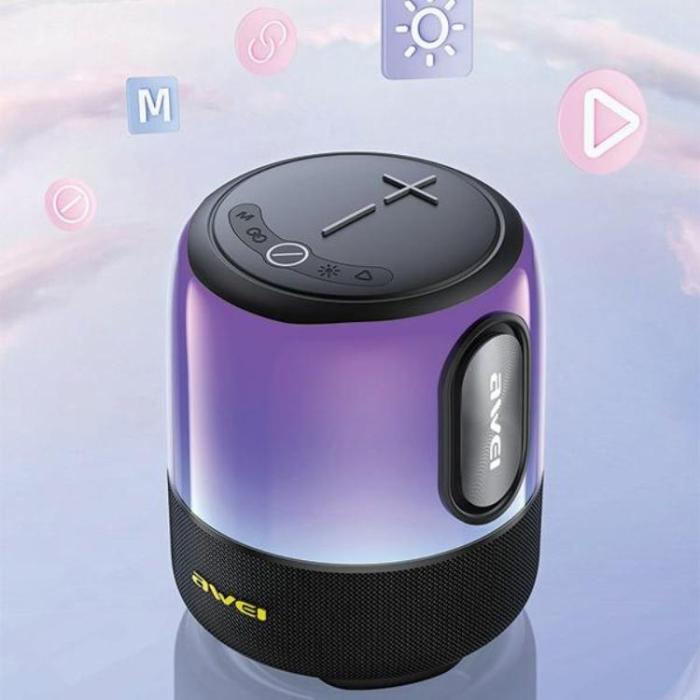 Awei - Awei Vattentät TWS Bluetooth Högtalare Y680 - Svart