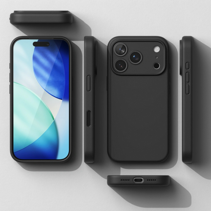 Ringke - Ringke iPhone 17 Pro Mobilskal Magsafe Magnetic Silikon - Svart