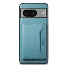 DENIOR - DENIOR Google Pixel 8 Pl&aring;nboksfodral Konstl&auml;der Bl&aring;