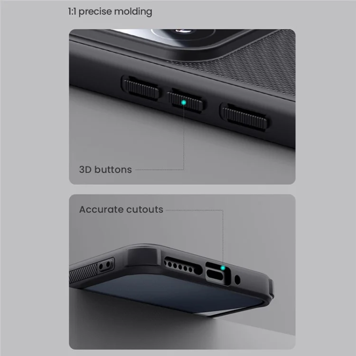 Nillkin - Nillkin Xiaomi 15 Mobilskal Frosted Shield Pro - Blå