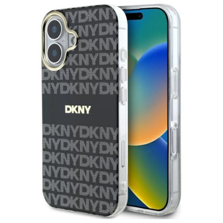 DKNY iPhone 16 Mobilskal MagSafe Repeat Texture Stripe | 2353 | AlltMobil