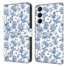 A-One Brand - Galaxy A17/A26 Plånboksfodral PU-läder Pattern Printing - Vit