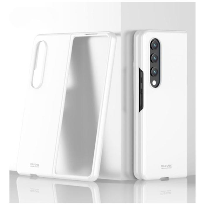 A-One Brand - Galaxy Z Fold 4 Skal Rubberized - Vit