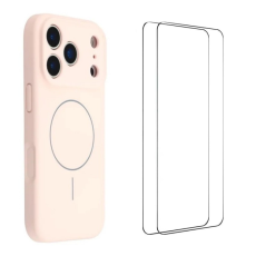 WANLONFENG - WANLONFENG iPhone 17 Pro Max Mobilskal MagSafe XQ1 - Rosa