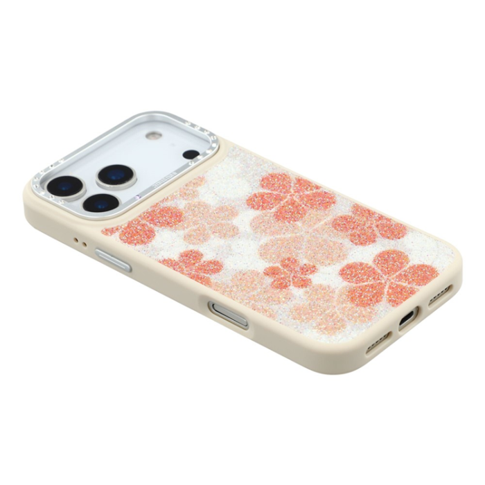 JAUCASE - JAUCASE iPhone 17 Pro MagSafe Mobilskal Flower - Vit