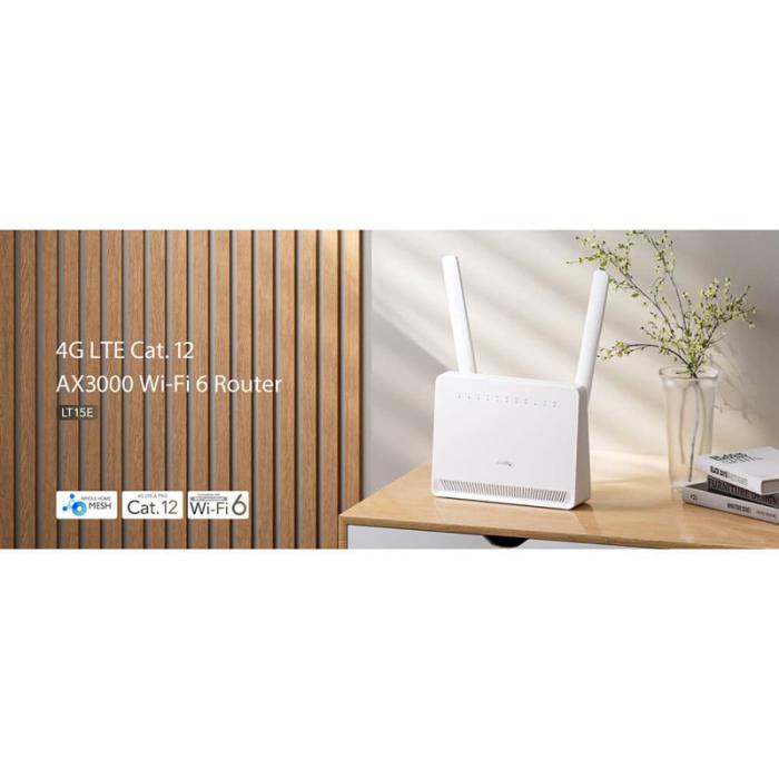 CUDY - CUDY 4G Router LT15E Cat 12 AX3000 Gigabit