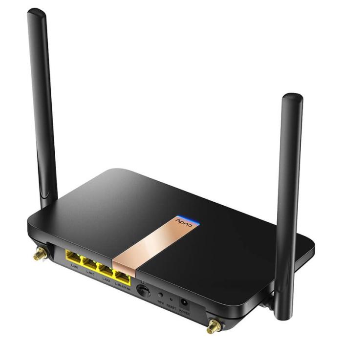 CUDY - CUDY 4G Router LT500D CAT4/WF5 AC1200