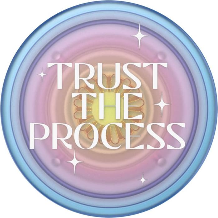 PopSockets - POPSOCKETS Telefonhållare Trust The Process Original PopGrip