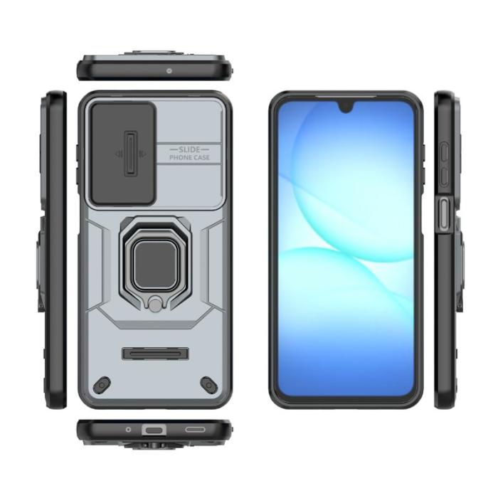 OEM - Mobilskal för Samsung Galaxy S26 PC + TPU Kickstand - Grå