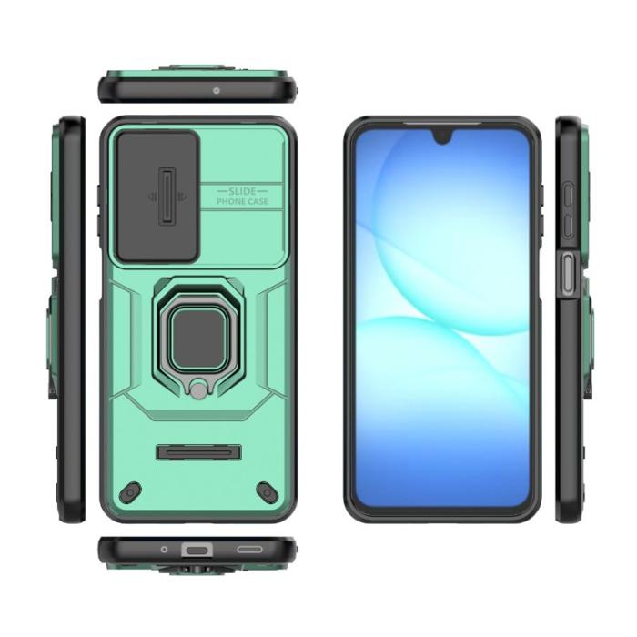 OEM - Mobilskal för Samsung Galaxy S26 PC + TPU Kickstand - Grön