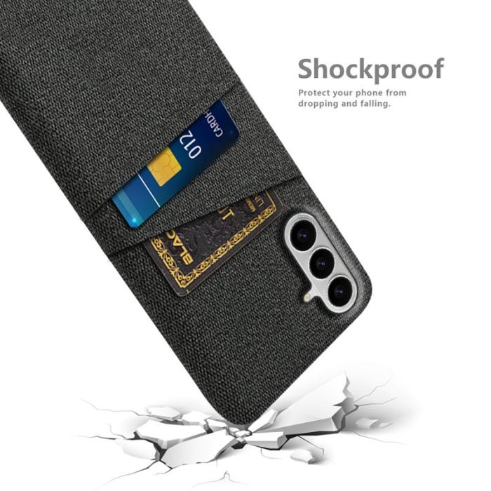 OEM - Mobilfodral för Samsung Galaxy S26 Plus Hård PC + Kläde - Svart