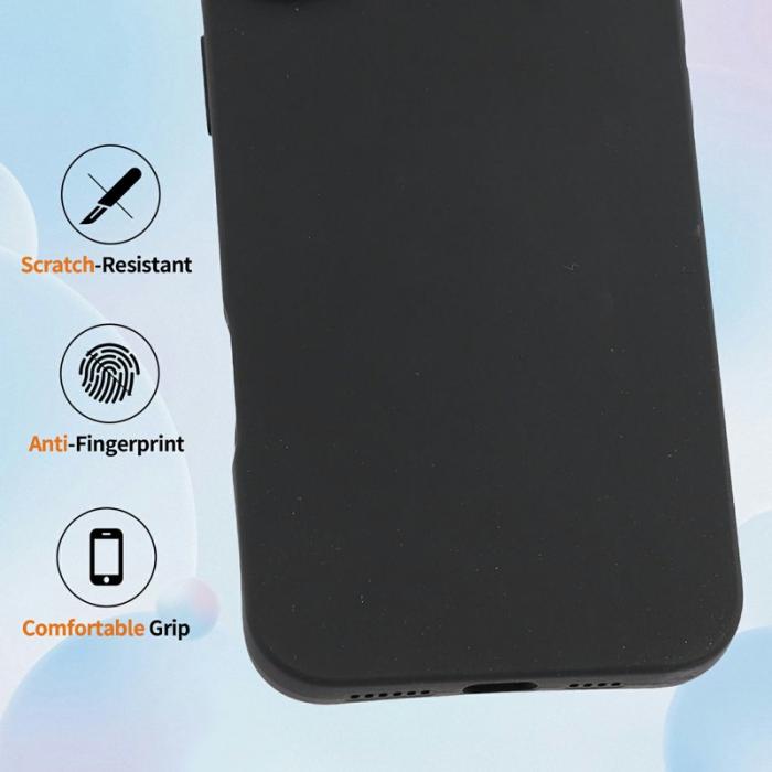 OEM - Mobilskal för Samsung Galaxy S26 Plus Precisa kamerahål TPU - Svart