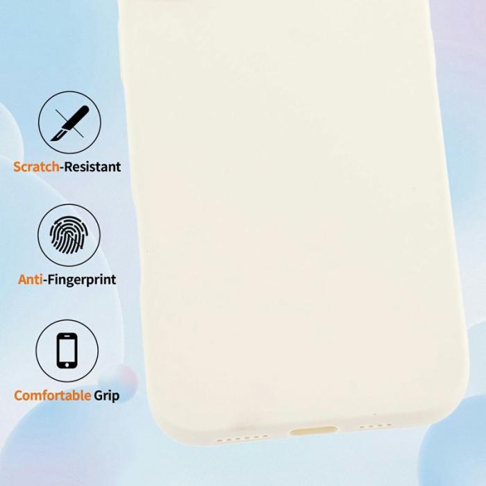 OEM - Mobilskal för Samsung Galaxy S26 Plus Precisa kamerahål TPU - Vit