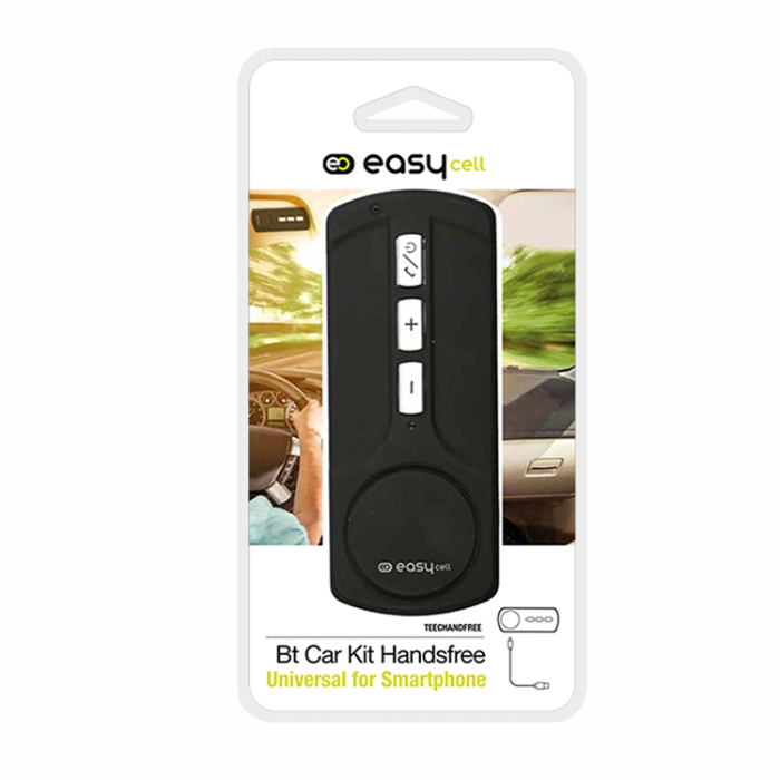 SBS - SBS Trådlös Högtalare Bluetooth Handsfree Kit för Bil - Svart