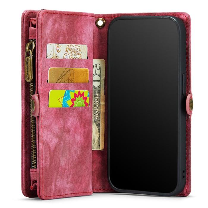 Caseme - CASEME 008 Series Mobilskal för iPhone 11 Pro Max 6.5 tum Röd