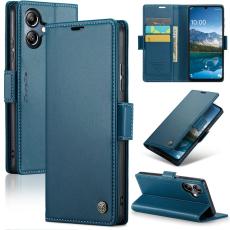 Caseme - CASEME Pl&aring;nboksfodral Konstl&auml;der f&ouml;r Samsung Galaxy A06 4G - Bl&aring;