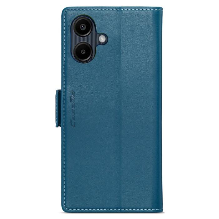 Caseme - CASEME Plånboksfodral Konstläder för Samsung Galaxy A06 4G - Blå