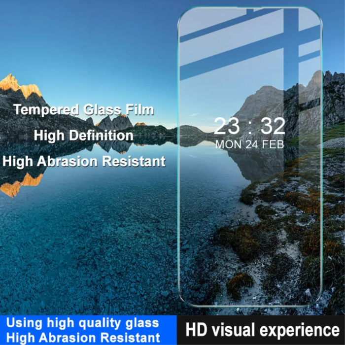 Imak - IMAK iPhone 15 Pro Härdat Glas Skärmskydd