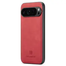 DG.MING - DG.MING Mobilskal till Google Pixel 9 Pro XL PU L&auml;der R&ouml;d