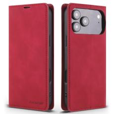 FORWENW - FORWENW iPhone 17 Pro Max Pl&aring;nboksfodral Konstl&auml;der - R&ouml;d