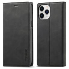 LC.imeeke - LC.IMEEKE iPhone 13 Pro Pl&aring;nboksfodral - St&ouml;tbest&auml;ndig Konstl&auml;der - Svart