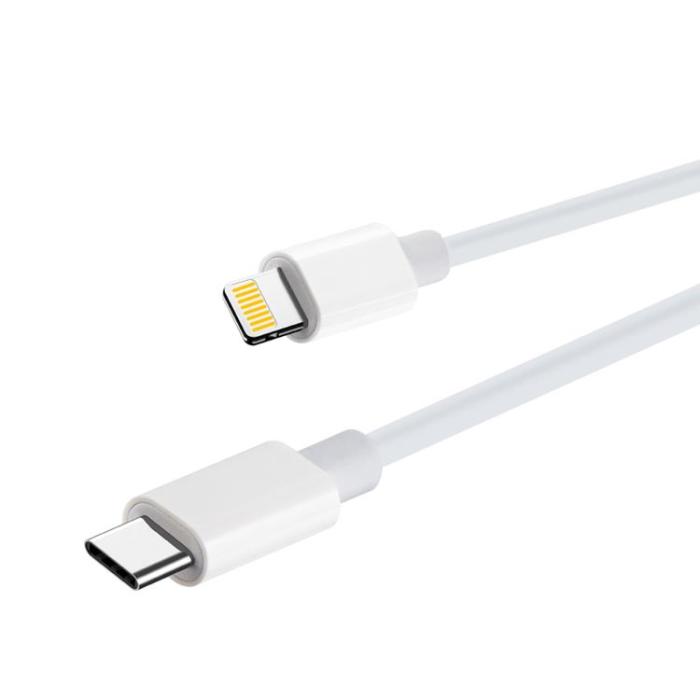 Maxlife - Maxlife USB-C Till Lightning 20W 1m Kabel MXUC-05 - Vit