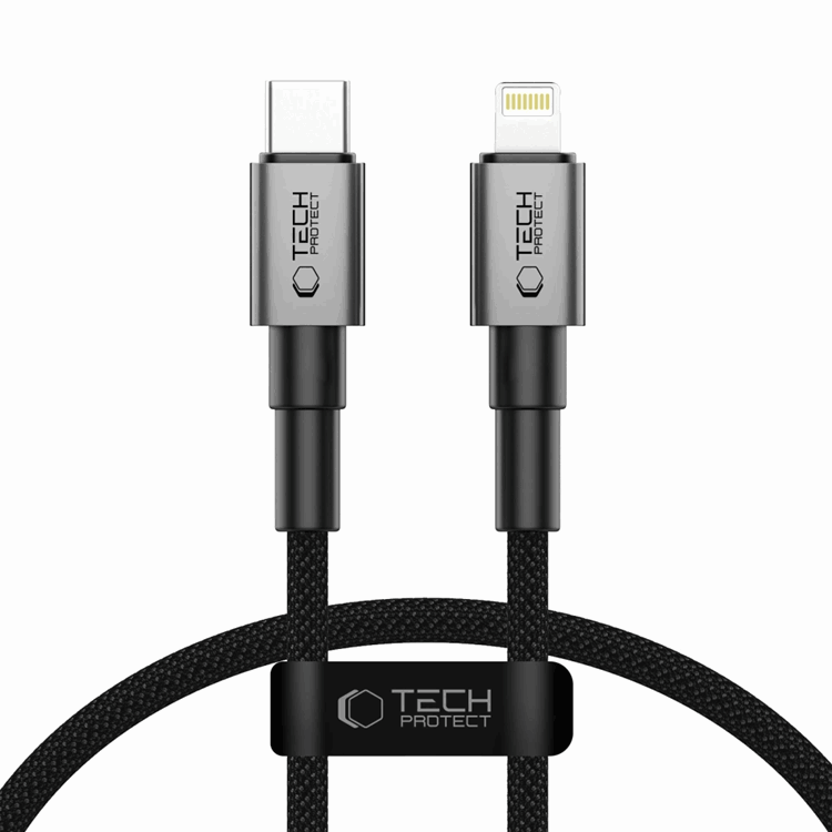 Tech-Protect USB-C/Lightning Kabel Ultraboost DNA PD 27W/3A 25cm | 3541 | AlltMobil