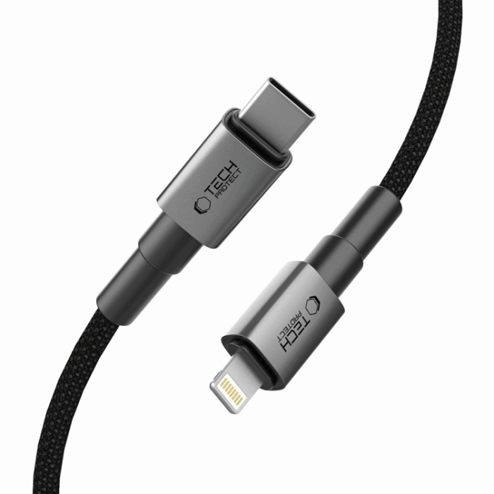Tech-Protect - Tech-Protect USB-C/Lightning Kabel Ultraboost DNA PD 27W/3A 25cm
