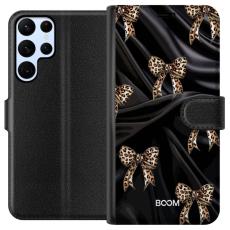 iSecrets - Pl&aring;nboksfodral till Samsung Galaxy S24 Ultra med Leopard Bow