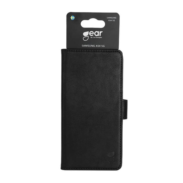 GEAR - GEAR Galaxy A54 5G Plånboksfodral - Svart