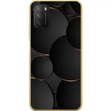 Gustaf - Mobilskal till Xiaomi Poco M3 med Lyxig Cirklar