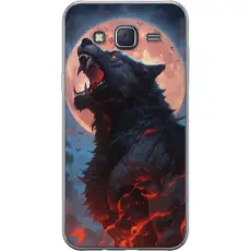 Gustaf - Mobilskal till Samsung Galaxy J5 med Ylande varg