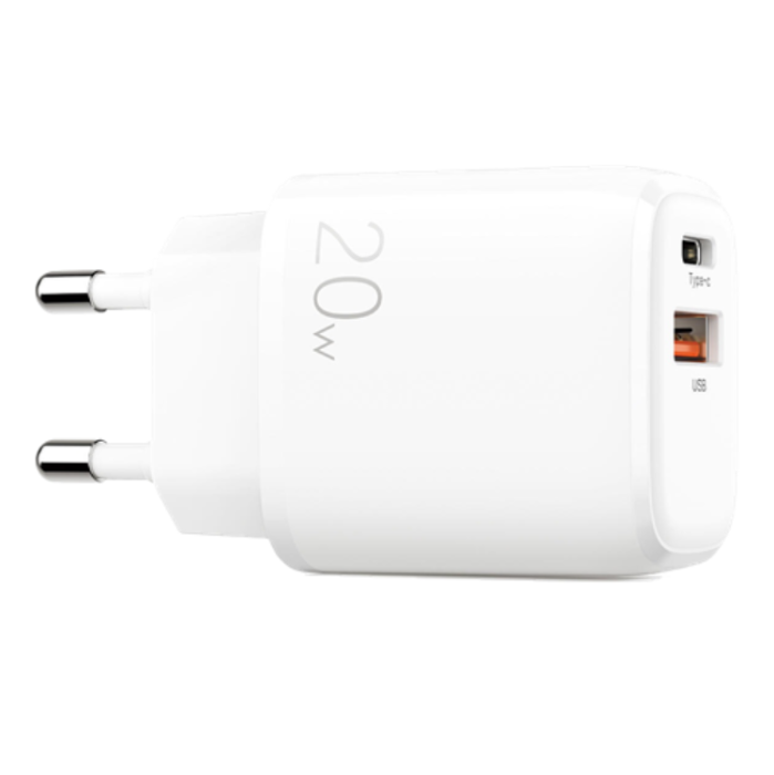 UTGATT1 - SiGN Snabb Väggladdare USB Till USB-C 20W - Vit