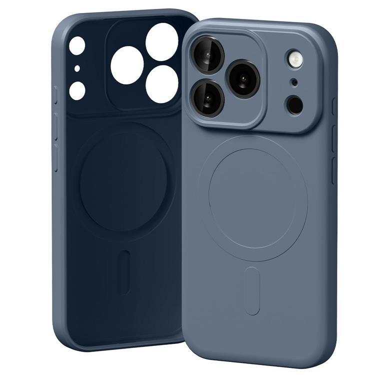 Mercury iPhone 17 Pro Mobilskal MagSafe Semi-Silicone - Sierrablå | 2353 | AlltMobil