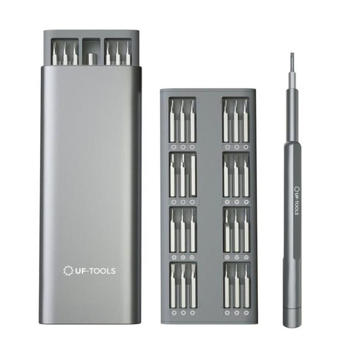 UF-TOOLS - UF-TOOLS - 48-i-1 Precisionsskruvmejsel med Utbytbara Bits