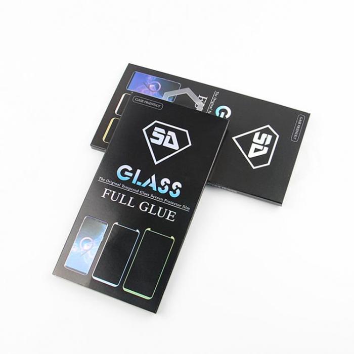 OEM - iPhone 16e Härdat Glas Skärmskydd 5D - Svart