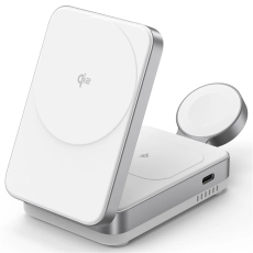 OEM - Qi2 MagSafe Trådlös Laddare Apple Watch, iPhone, Airpods 15W