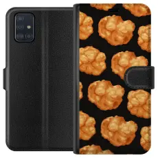 Gustaf - Pl&aring;nboksfodral till Samsung Galaxy A51 med Nuggets