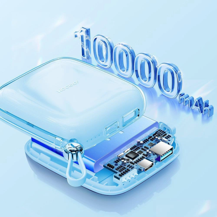 Joyroom - Joyroom Powerbank 10000mAh Jelly Series 22.5W - Blå