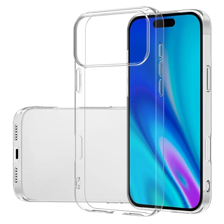 BOOM iPhone 17 Pro Mobilskal Slim Fit Soft TPU - Transparent | 2353 | AlltMobil