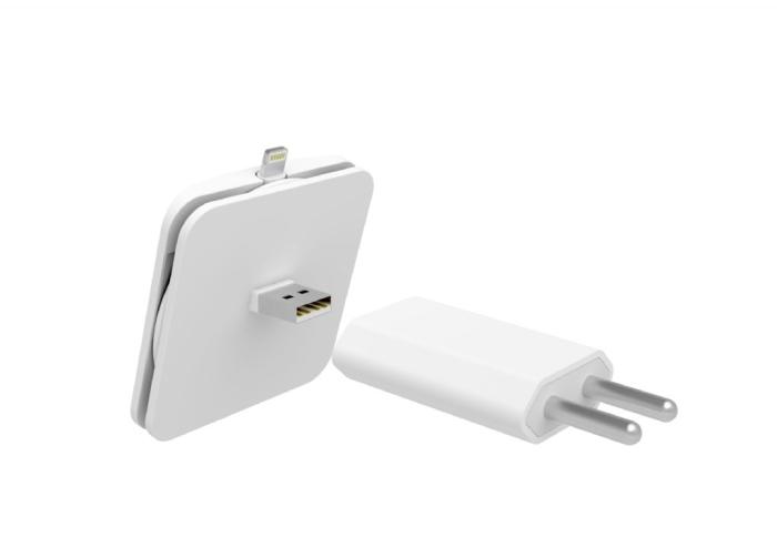 UTGATT5 - Bluelounge Rolio - Förvandla din Lightning kabel till en laddningsdocka!