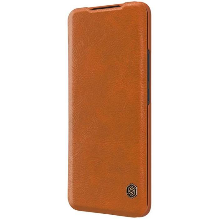 Nillkin - Nillkin Qin Läder Fodral Xiaomi Mi 11 - Brun