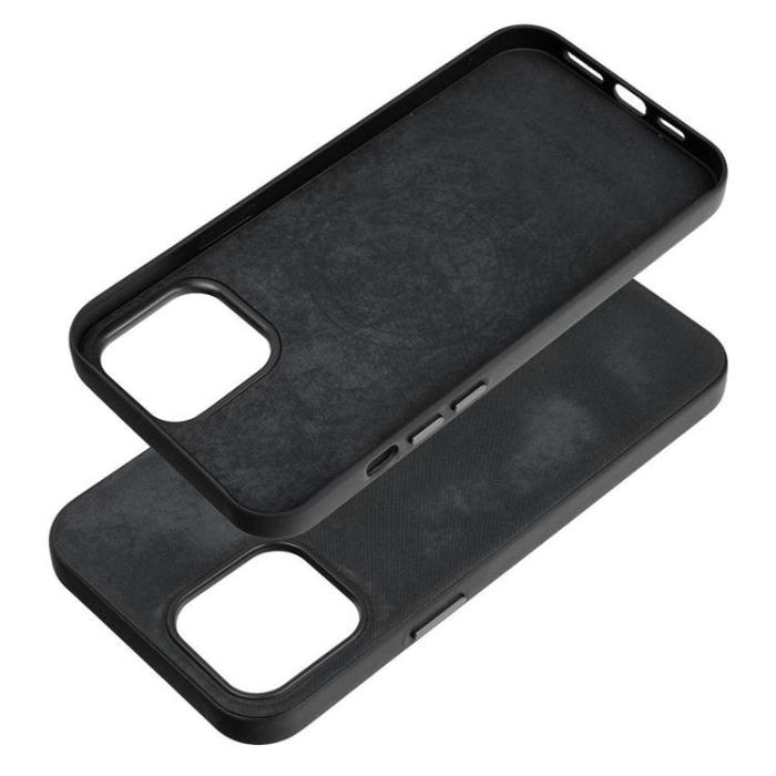 OEM - iPhone 12 Pro Max Mobilskal MagSafe Woven - Svart