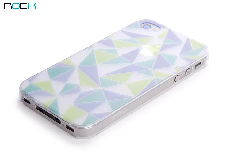 Rock Azure stone skal till iPhone 4 + Skärmskydd | 2353 | AlltMobil