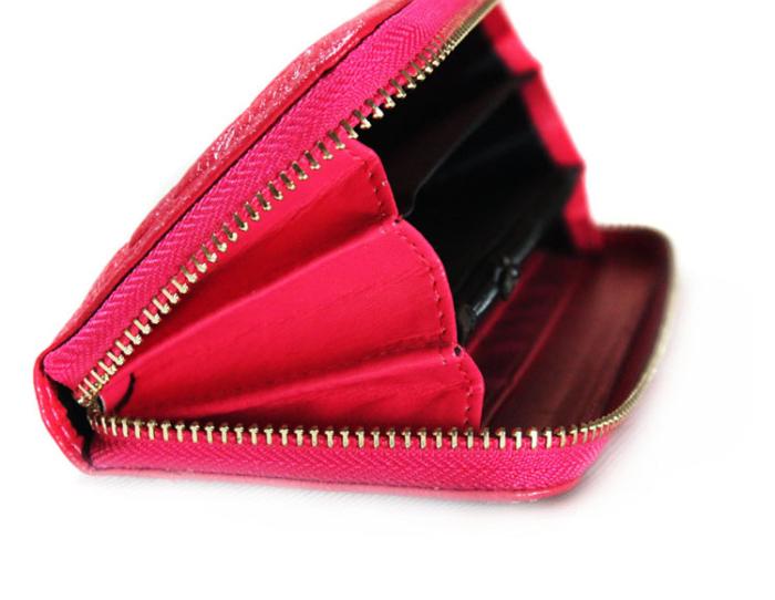 UTGATT5 - Croco Clutch mobilväska - Röd