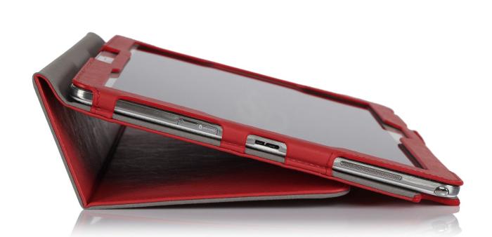 UTGATT4 - Stand Flip Fodral till Samsung Note Pro 12,2 - Tab Pro 12,2 (Röd)