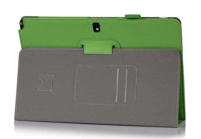 UTGATT1 - Stand Flip Fodral till Samsung Note Pro 12,2 - Tab Pro 12,2 (Grön)
