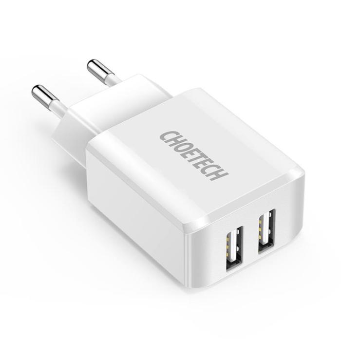UTGATT1 - Choetech Väggladdare 10W USB-A - Vit